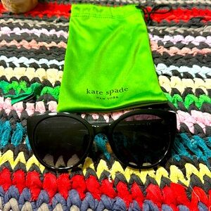 Kate Spade New York Samantha Sunglasses Black Women's New